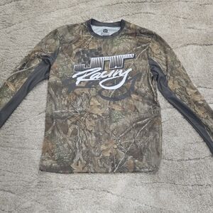 New W/O Tag  Honda JT Racing Camouflage Long Sleeve Shirt